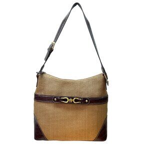 VTG Etienne Aigner Est.1949 Shoulder Bag Purse handbag Satchel 12" X 10" Faux